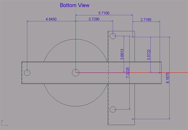 Dwg with dimensions